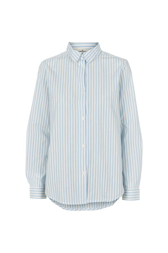 Basic Apparel Aya Shirt Shirts 687 Birch / Alaskan blue